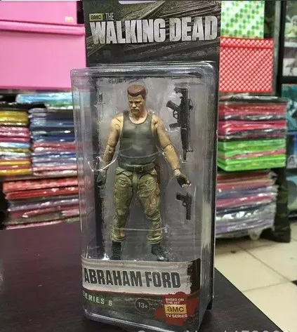 AMC TV серия Ходячие мертвецы Абрахам Форд банджи Уокер Рик Гримс регулятор ПВХ