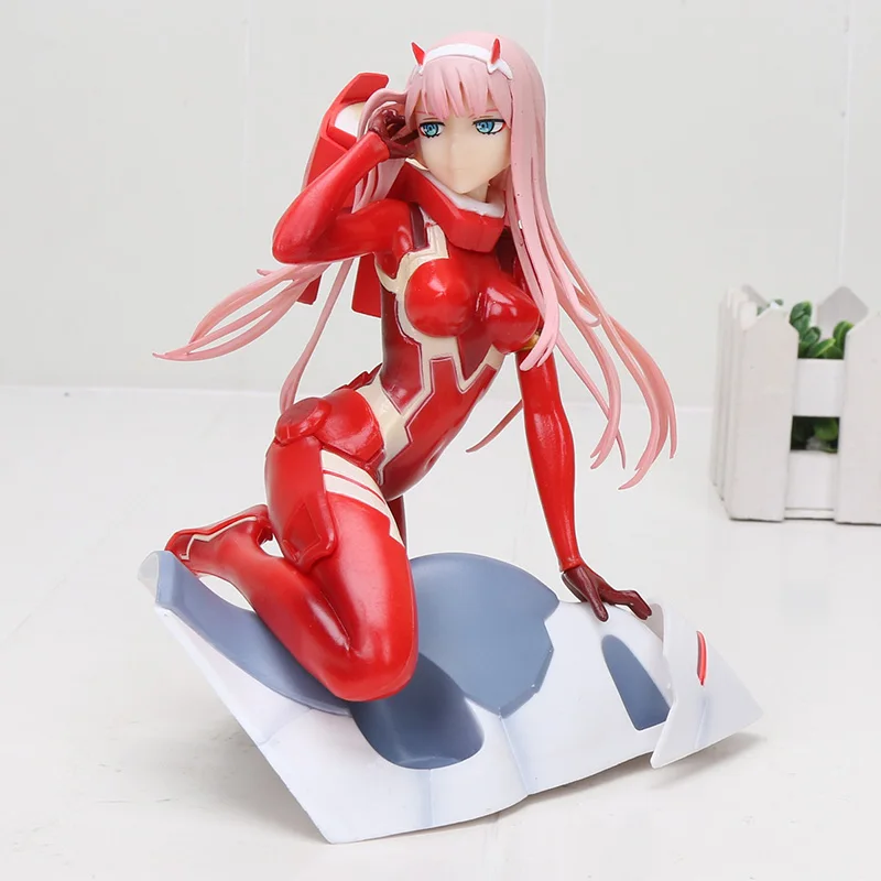 no box 10942 15cm Аниме Фигурка Дарлинг в франкс ноль два Код: 002 ПВХ фигурка модель игрушки детские подарки - Цвет: no box 10942 15cm