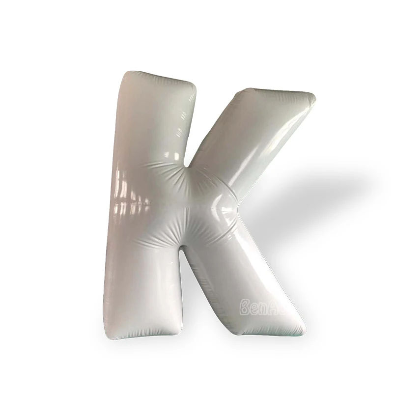 

Z998 Benao 10 ft giant letter K customized inflatable cartoon,custom inflatable shapes for promotion/advertising/decoration