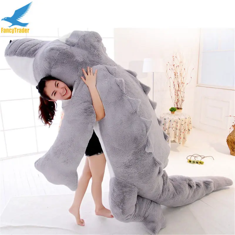Giant Big Hung Crocodile Sofa Bed Plush Toys Doll Stuffed Animal Alligator Gifts Five Size Two Color For Adult Or Childrens