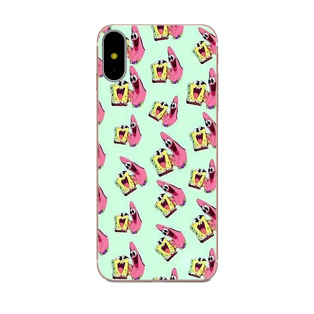 Губка Боб и Патрик для Galaxy J1 J2 J3 J330 J4 J5 J6 J7 J730 J8 2015 2016 2017 2018 мини Pro Мягкий ТПУ чехол