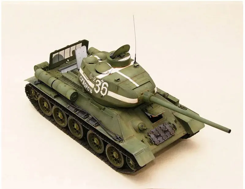 Советский сборный Военный танк T34 с полной внутренней структурой игрушки ручной