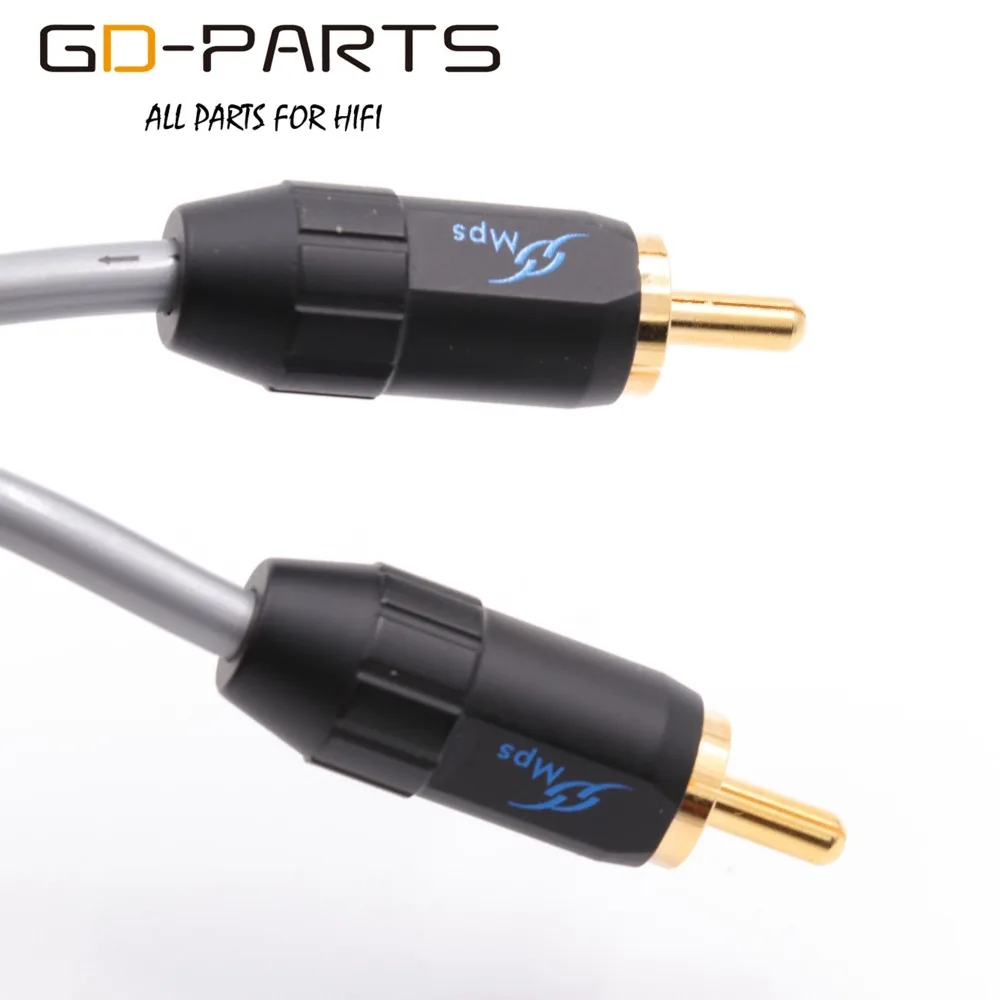 MPS X 7 5N 99.9997% OCC RCA кабель папа коаксиальный провод линия для Hifi аудио видео