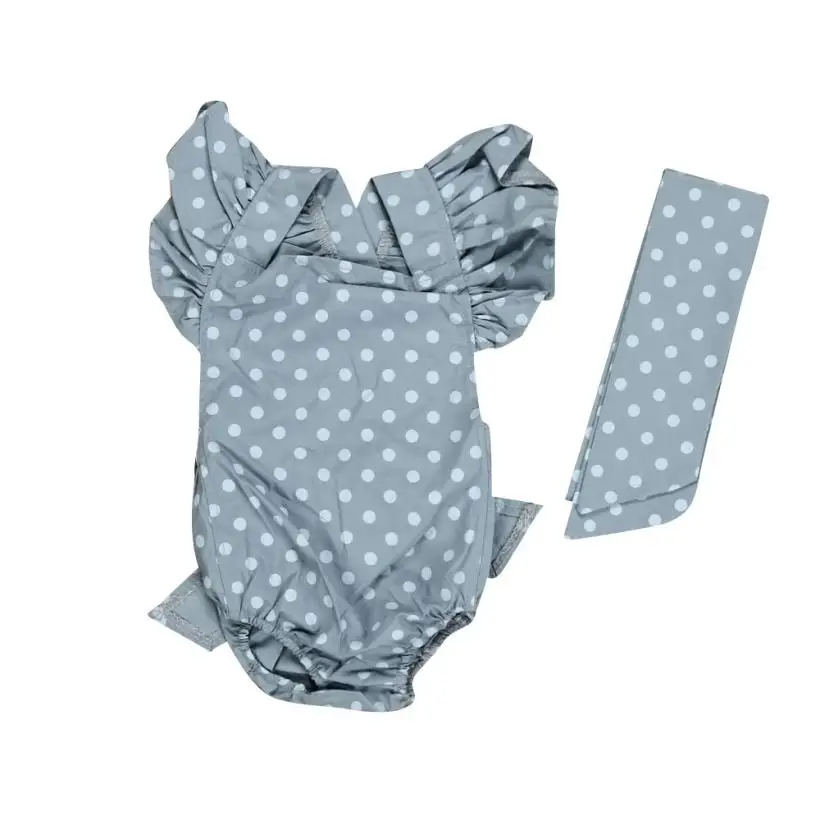 Летние Детские 2017 2 шт. для новорожденных девочек комбинезон комплект одежды