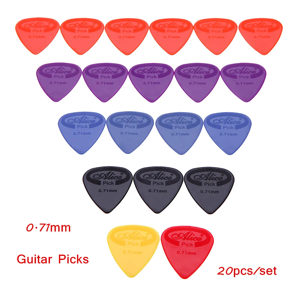 Алиса: безумие возвращается AP-G 20 шт./компл. гитарных медиаторов 0 71 мм медиаторы