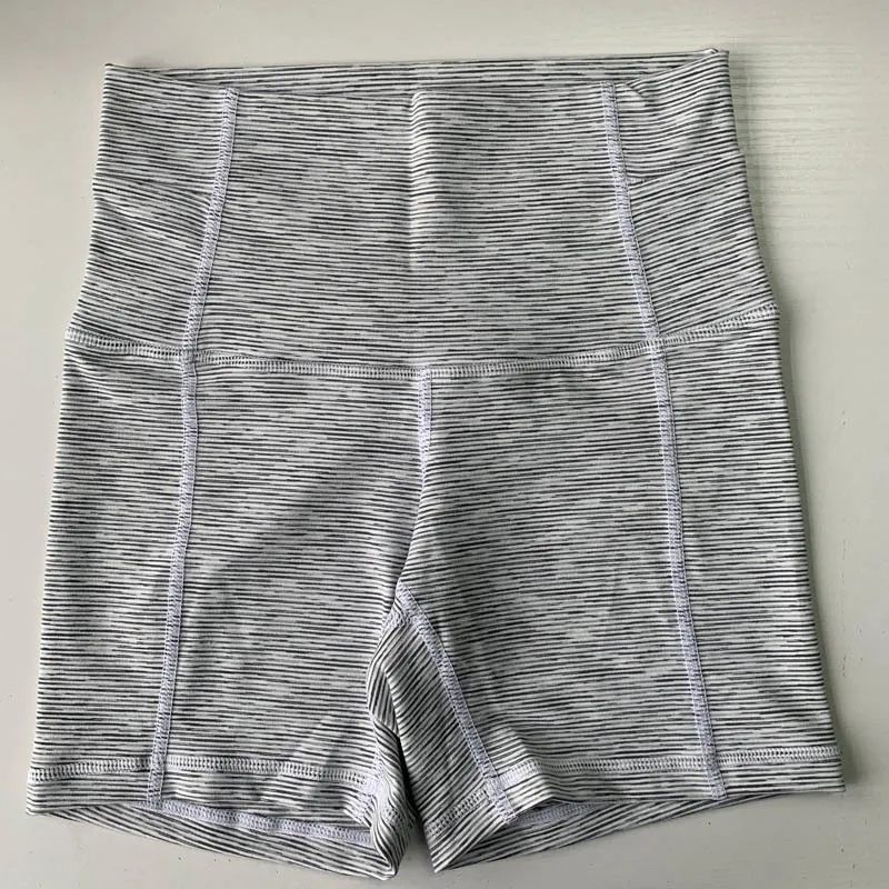 White ZCXQM новые женские короткие леггинсы женские спортивные шорты для йоги летние быстросохнущие спортивные шорты для фитнеса для бега Feminino с высокой талией - Цвет: White