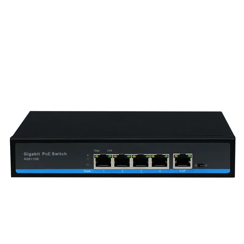 Ethernet-коммутатор с 4 портами Gigabit POE, 1 порт, подключение к Интернету Gigabit, 5*10/100/1000 Мбит/с, порт RJ45 от AliExpress RU&CIS NEW