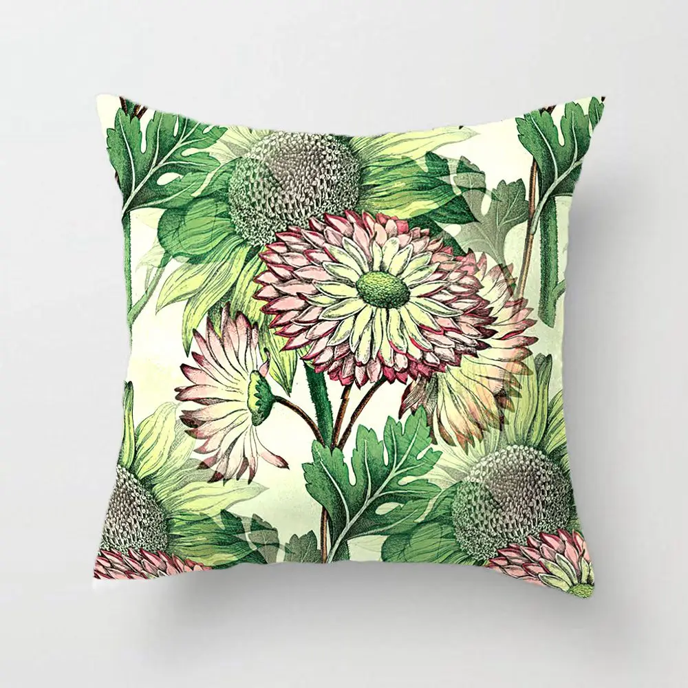 Ретро Шикарный Стильный чехол в стиле ретро с рисунком подсолнуха декоративный