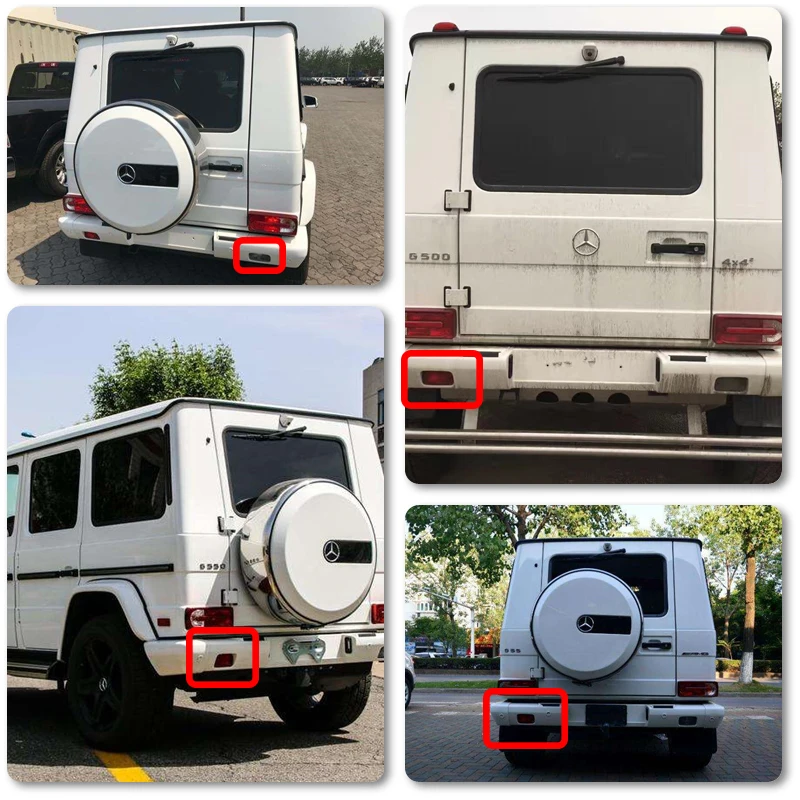 Дымчатый светодиодный задний бампер противотуманный и задний/задний светильник