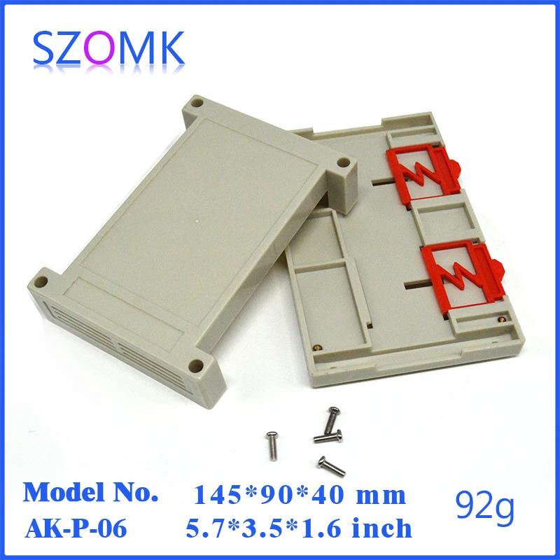 Шэньчжэнь пластиковая коробка корпус электроники din рейка (1 шт.) 145*90*40 мм