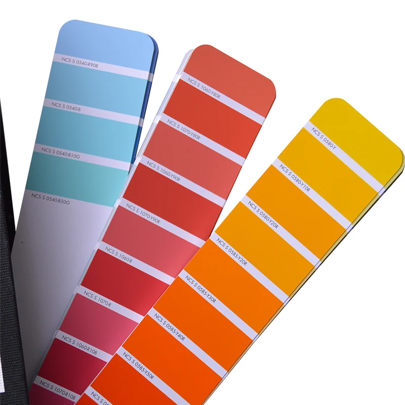 Швеция НС цвет карты международный стандарт 1950 A 6 индекс оригинал|ncs color|card designcard