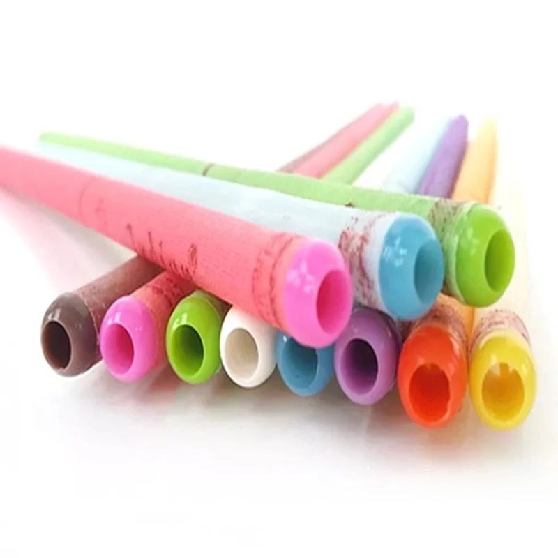 2 шт./лот Очиститель воска для ушей Здоровый Уход очиститель конусные свечи