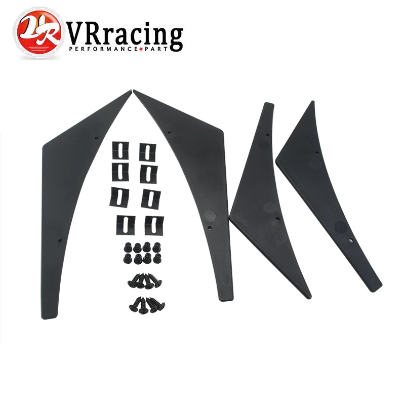 VR New Универсальный передний бампер сплиттер для губ плавники спойлер карточный