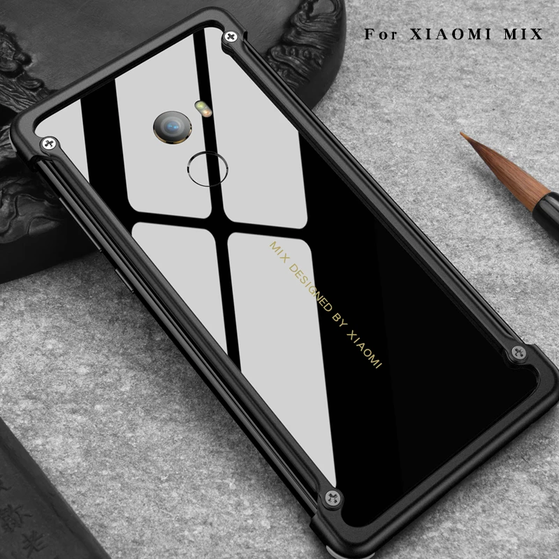 Роскошный металлический чехол с воздушной подушкой для Xiaomi MI MIX 6 4 полным