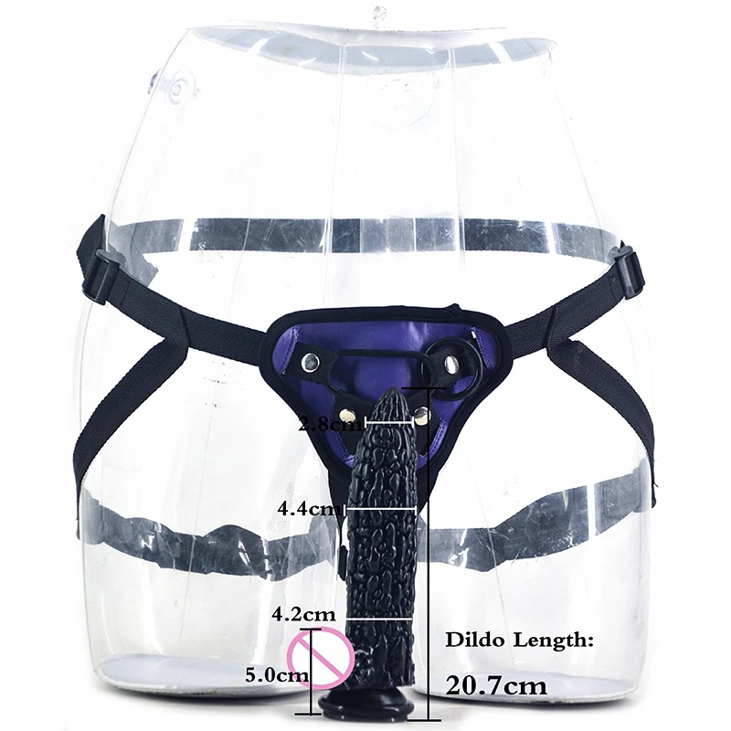 FAAK ремень-на Горькая тыква фаллоимитатор жгут Комплект гибкий поддельный пенис