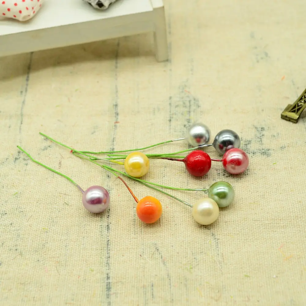 20 шт Искусственные фрукты для украшения дома мини пена вишня сделай сам