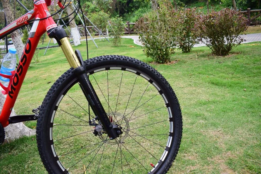 Маленького размера, круглой формы с диаметром 32 мм Диаметр MTB пневматическая подвеска вилка горный велосипед вилка 29 дюймов 1-1/8 цилиндрическим хвостовиком 120 дорожный велосипед вилка производительность за ROCKSHOX