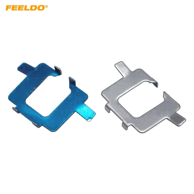 FEELDO 2 шт. автомобильные H7 HID ксеноновые лампы адаптер держатель для Audi Benz BMW Opel Buick