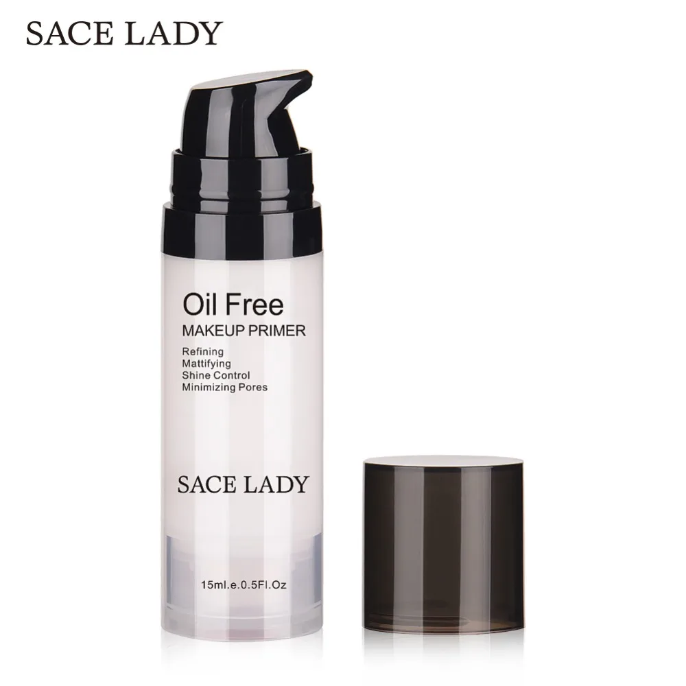 SACE LADY масляный праймер для макияжа лица Бесплатная Профессиональная база 15 мл