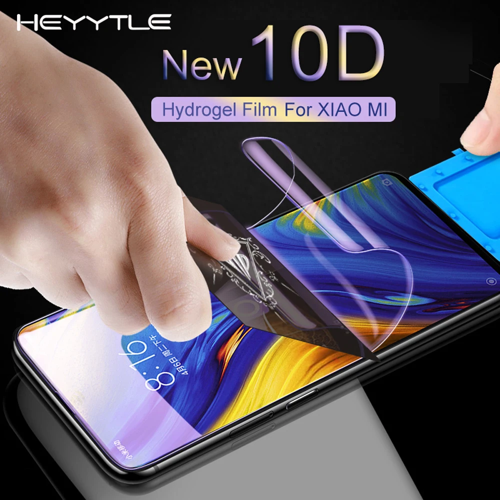 10D мягкая Гидрогелевая Защитная пленка для Xiaomi Redmi Note 5 6 4X Pro 7 6A Max 3 полная защитная