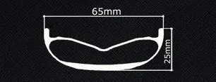 27.5er MTB XC/AM обода hookless Диски 35 мм Ширина tubeless Ready для пересеченной местности и все горный велосипед колёса