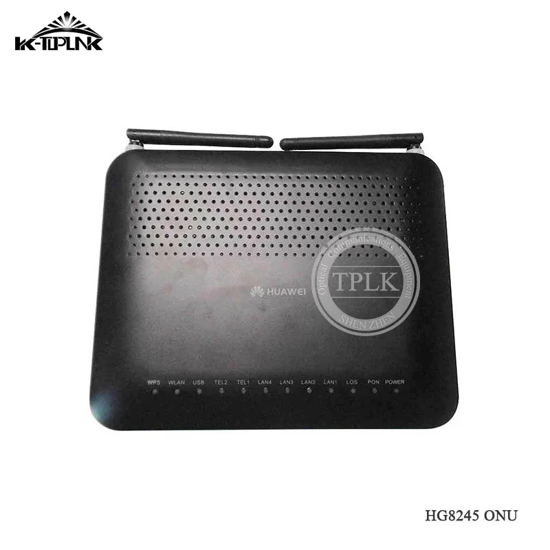 10 шт./Лот Оптовая Продажа Hua Wei HG8245 4FE/4GE + 2 порта Голос WIFI EPON ONU ONT модем