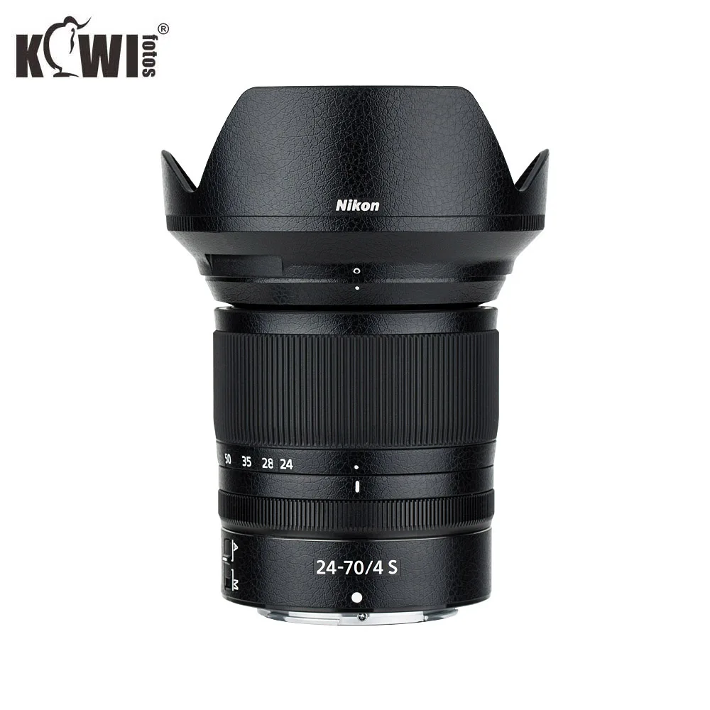 KIWIFOTOS KS Z2470F4L Защитная пленка с текстурой кожи для Nikon NIKKOR Z 24 70 мм f/4 S Защита
