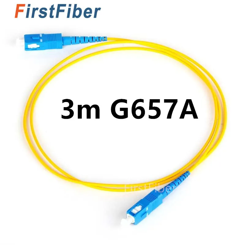 FirstFiber 3 м SC upc к G657A волоконно оптический кабель 1 шт. перемычка патч корд