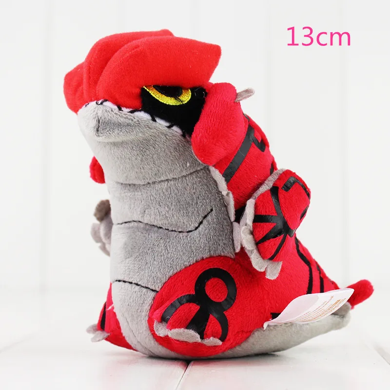 Groudon 10-20 см eevee Meowth плюшевые Мультяшные куклы, игрушки, черепаха, торшик, Groudon Bulbasaur Chikorita Cyndaquil Snorlax Charmander - Цвет: Groudon