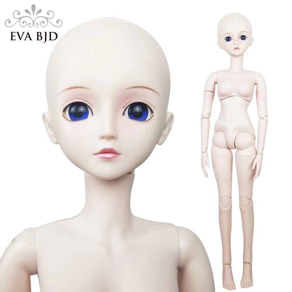 F03 голая 1/3 BJD Кукла SD кукла 56 см 22 &quot19 шарнирных кукол DIY игрушка подарок + макияж