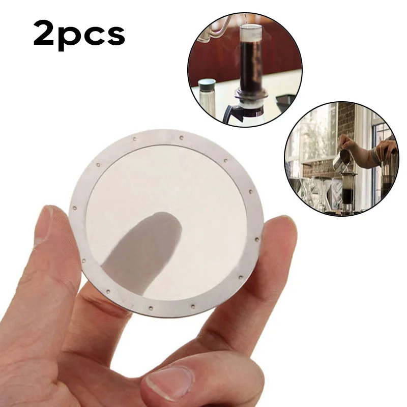 Кофе металлический фильтр многоразовая нержавеющая сталь для аэропресс кофе 2