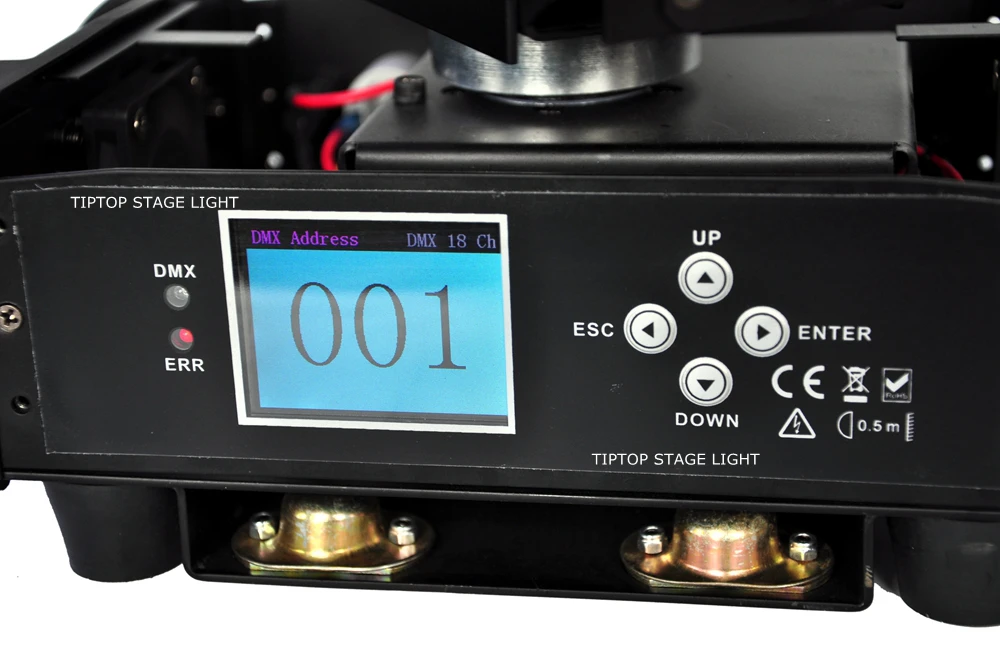Gigertop TP-L660 светодио дный Вт светодиодный движущийся головной свет DMX512/Звук/Авто/мастер-раб управление 6/18 каналы 3 грань/6 граней объектив зум-фокус