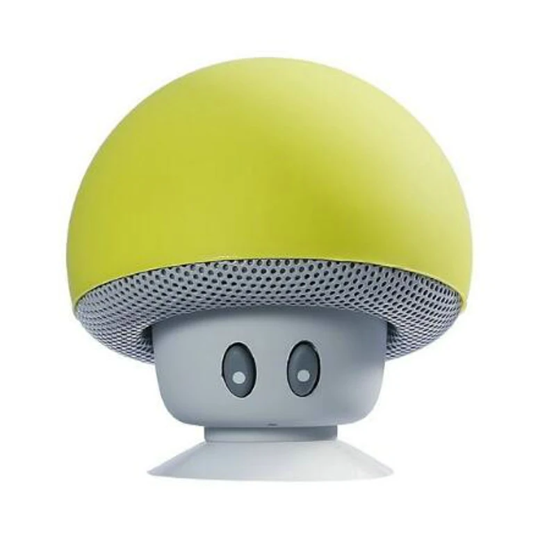 Gold Беспроводной мини Bluetooth динамик Портативный Гриб водонепроницаемый стерео Bluetooth динамик для мобильного телефона iPhone Xiaomi компьютер - Цвет: Gold