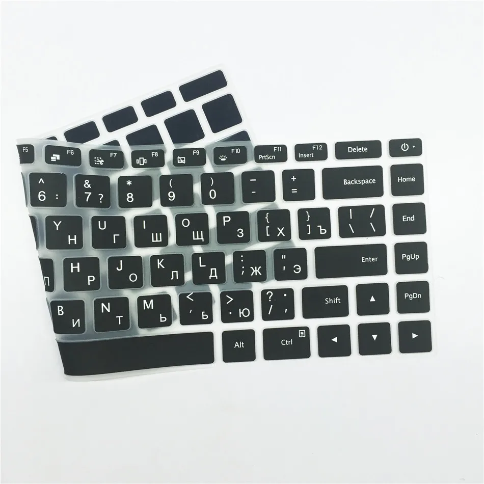 Испанская русская Французская клавиатура с раскладкой AZERTY чехол для Xiaomi Air 12 13 12,5 13,3 Pro 15 15,6 Силиконовая защита для клавиатуры ноутбука