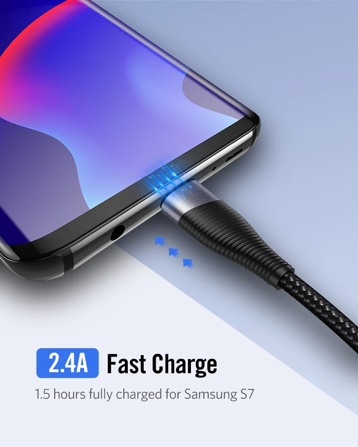 Ugreen Быстрая зарядка Micro USB кабель для Xiaomi Redmi Note 5 Pro 4 Andriod мобильный телефон зарядное устройство кабель для передачи данных для samsung S7 USB шнур