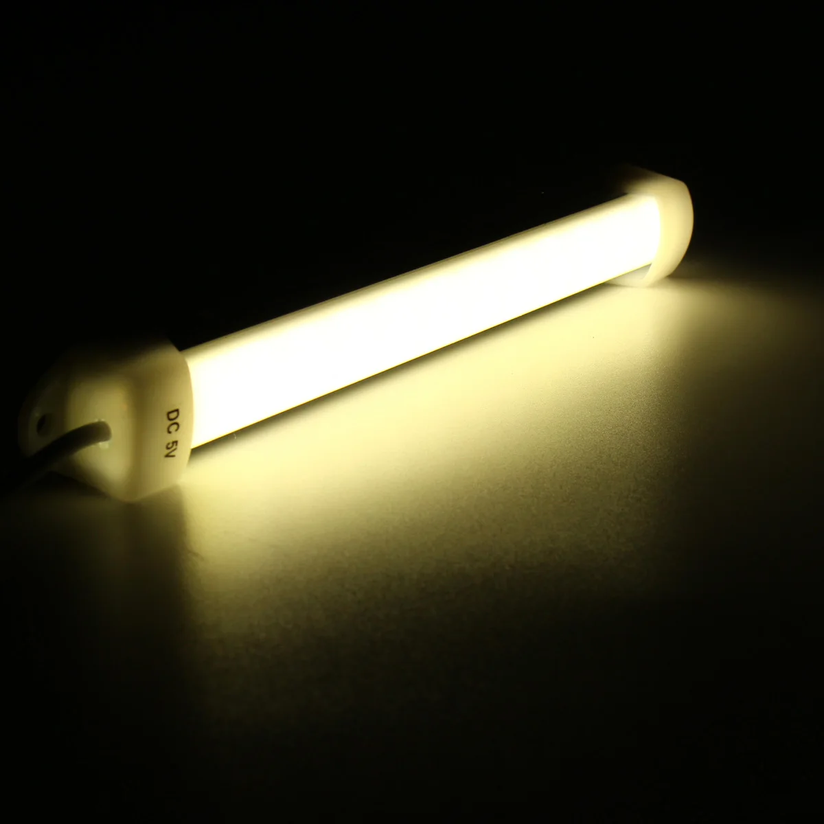 Natural White Smuxi 18 см Портативный USB 5V 14 светодиодный бар светильник жесткий полосу 5630 SMD светильник трубки светильник с лампой на переключатель включения/выключения 3 Вт для Кухня шкаф - Испускаемый цвет: Natural White