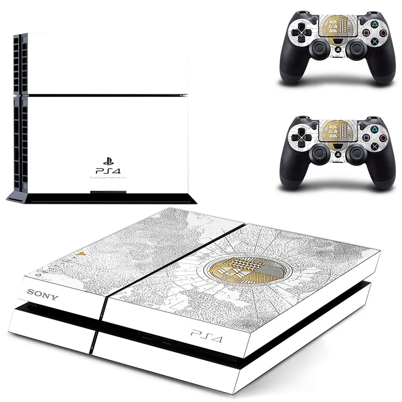 Виниловые наклейки из игры PS4 кожи наклейки для playstation 4 консоли контроллеры геймпад Виниловые Наклейки Обложка для playstation 4