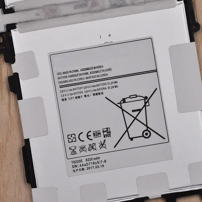 Guker планшет Батарея T8220E для samsung Примечание 10,1 вкладка Pro P600 P601 SM-T520 SM-T525 SM-P605K SM-P607 P605 P607T 8220 мА-ч