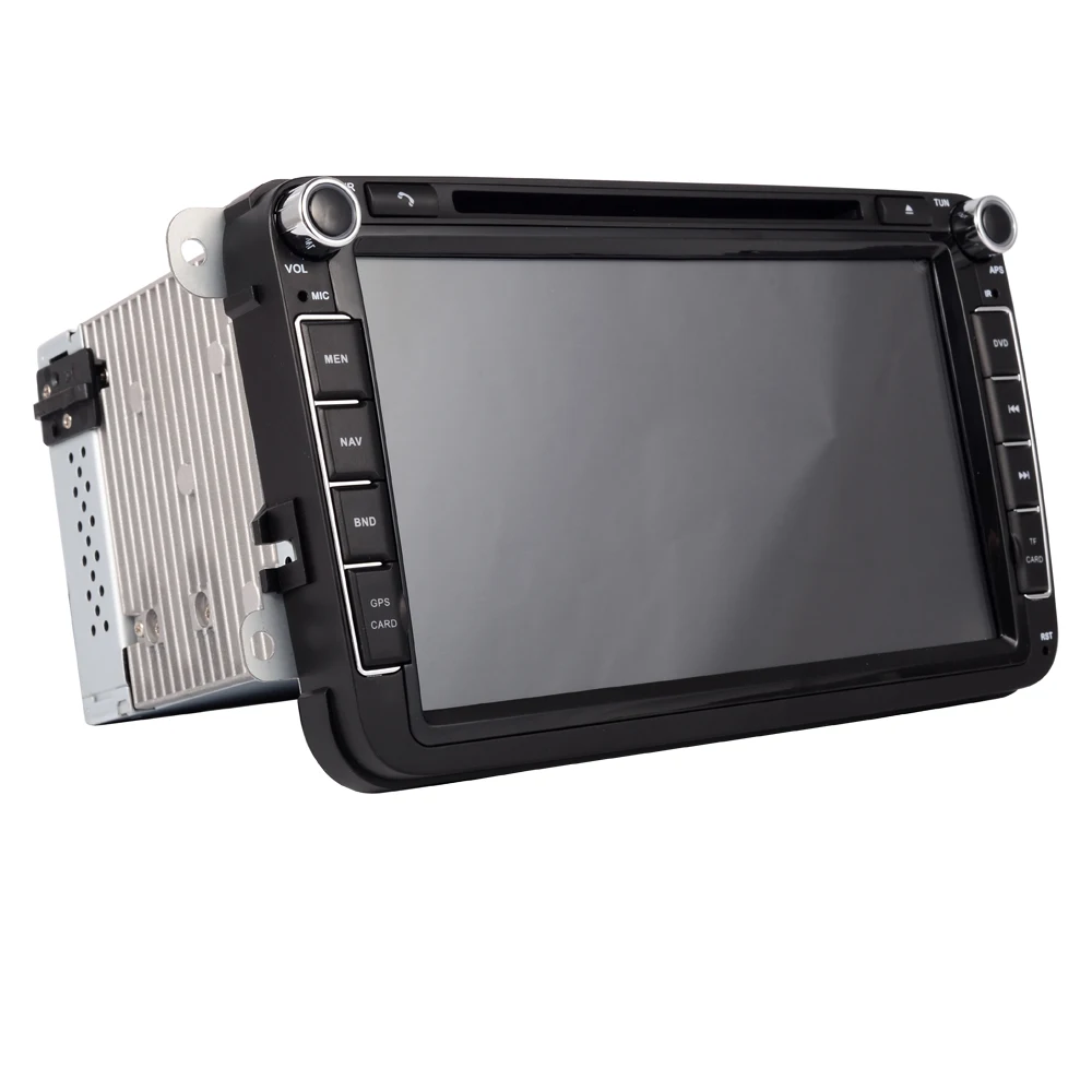 2 Din 8 дюймов Автомобильный dvd-плеер для VW POLO PASSAT Golf Skoda Octavia SEAT LEON с 3g радио gps навигация 1080P FM камера