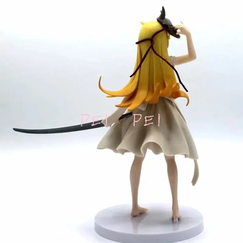 Bakemonogatari EXQ Oshino Shinobu Noh Mercy kocorowatari вампир ПВХ фигурка Коллекционная модель игрушки 21
