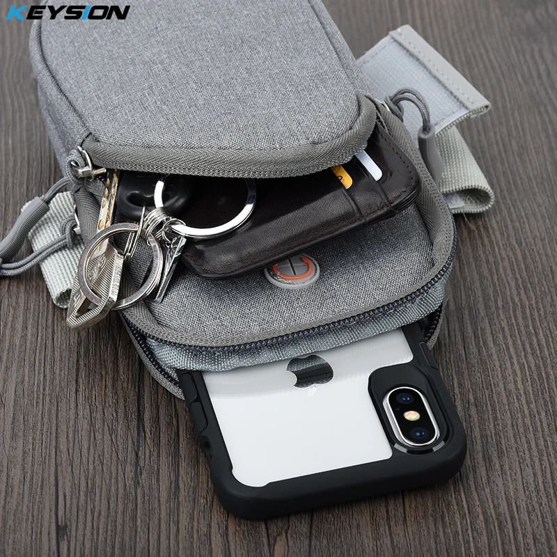 KEYSION Универсальный спортивный чехол на руку для iPhone X, 8, 8 Plus, 7, 6 S, многофункциональный фитнес-браслет для бега S8, S8 Plus, Note8