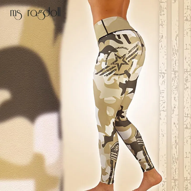 Леггинсы Спортивная одежда для женщин спортивные штаны с высокой талией