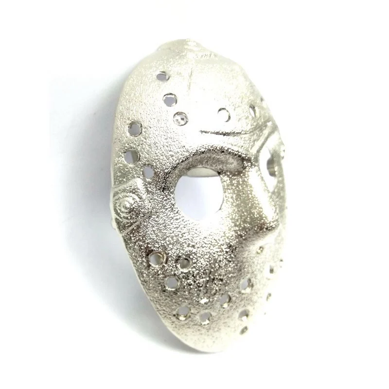 Мужские аксессуары для ремня DIY 3D Cool Friday The 13th Jason Voorhees серебристые металлические