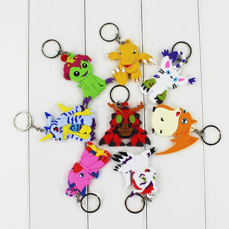 6 8 см стилей Аниме Digimon Приключения агумон патамон Tailmon Gomamon Piyomon Gabumon Tentomon Palmon ПВХ