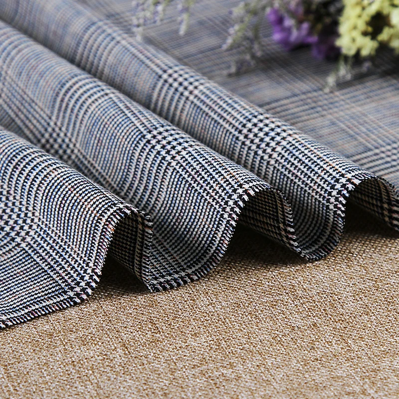 1 Meter Autumn 80% Polyester Woolen Fashion Fabric Stretch Warm for DIY Tailor Coat Clothing Cloth | Дом и сад
