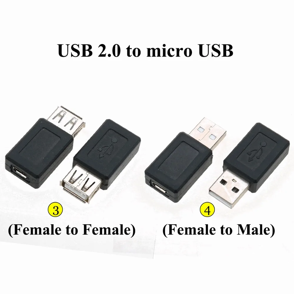 YuXi черный OTG 5pin F/M Mini USB Micro адаптер конвертер Папа мама 2 0 гаджеты для