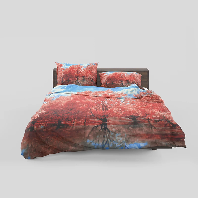 Dream NS Landscape Warm Bedding Set Bedroom Children Room Cover Sheet Pillow For Simple | Дом и сад