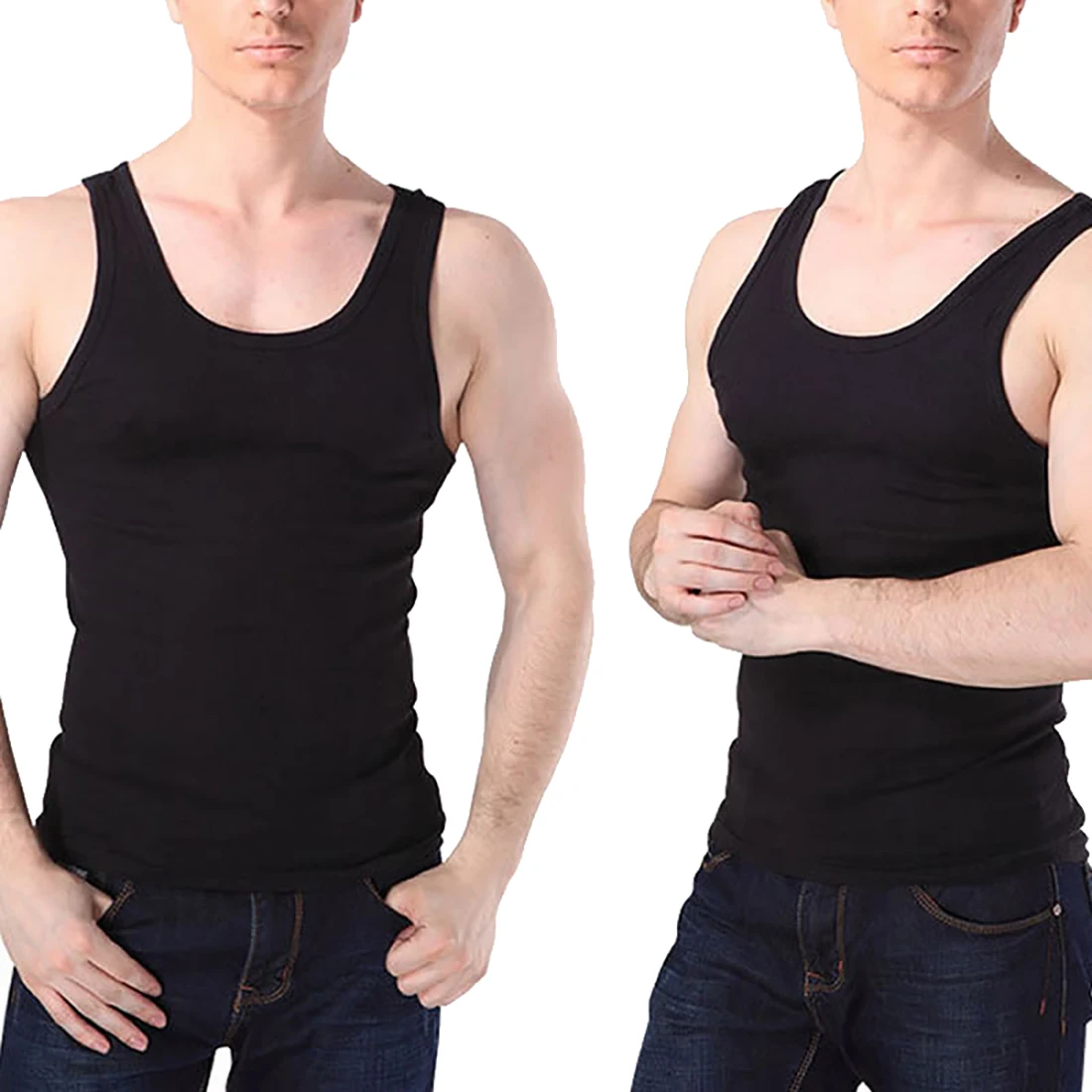 Для мужчин нижнее белье для похудения Body Shaper корсет жилет тела 2 шт. Подтяжка