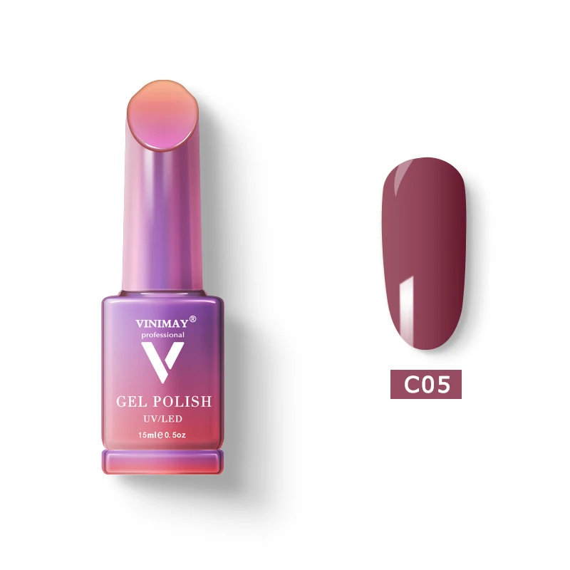 C05 VINIMAY Гель-лак для ногтей vernis полуперманентный УФ замачиваемый Гель-лак дизайн ногтей Гель-лак для маникюра ногтей Гель-лак - Цвет: C05