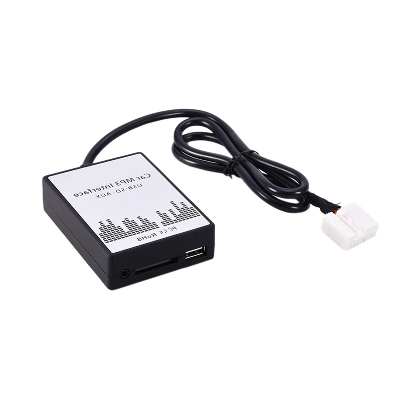 USB SD AUX Автомобильный цифровой Mp3 музыкальный адаптер cd-чейнджер для Mazda 2 3 5 6 SPD CX7 RX8 MPV интерфейс Автозапчасти автомобильные аксессуары
